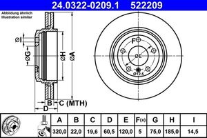 Powerdisc Remschijf 24032202091