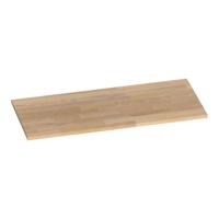 Brauer Ocean Slim Topblad - 100 cm - Vingerlas Eiken Grijs