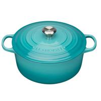 LE CREUSET - Signature - Braadpan rond 24cm 4,20l Caribbean Blue