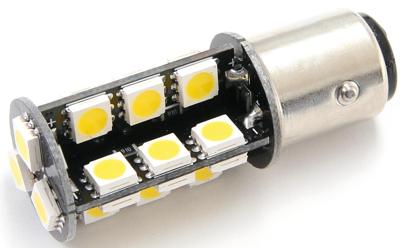 SPAHN "led canbus" rem- en achterlicht led lamp canbus 12v 21/5w bay15d