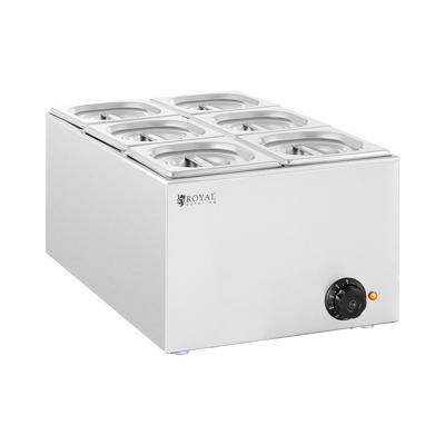 Bain Marie - 640 W - 6 x GN 1/6 - Royal Catering