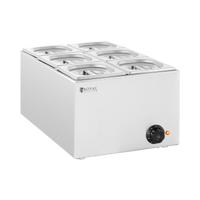 Bain Marie - 640 W - 6 x GN 1/6 - Royal Catering