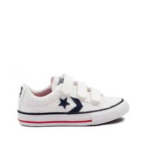 Converse Chuck Taylor All Star Platform Layer sneakers wit/blauw/rood - thumbnail
