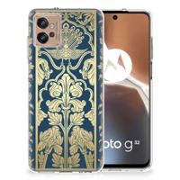 Motorola Moto G32 | TPU Case | Beige Flowers