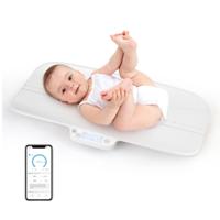 Digitale Babyweegschaal met Intelligente Regeling 30 kg Belasting Nauwkeurig tot 2 g met Tarra-Weegschaal 60 cm 4 Eenheden