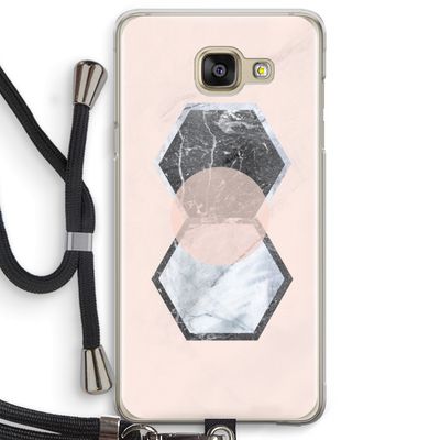 Creatieve toets: Samsung Galaxy A5 (2016) Transparant Hoesje met koord