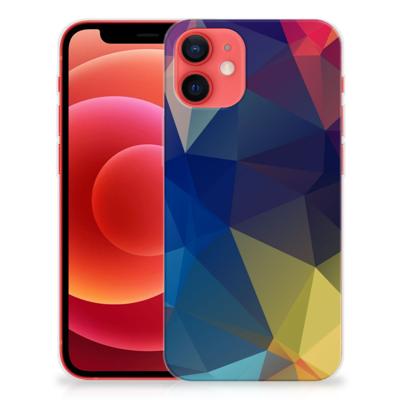 iPhone 12 Mini | TPU Hoesje | Polygon Dark