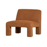 WOOOD Lavid Fauteuil - Polyester - Ginger - 73x74x84