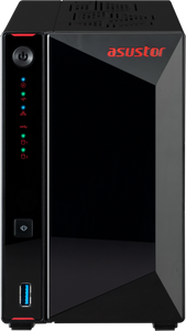 Asustor AS5402T data-opslag-server NAS Ethernet LAN Zwart N5105