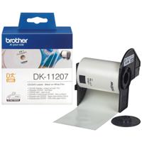 Brother DK-11207 labelprinter-tape Zwart op wit