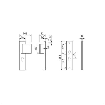 Ami vhb 251/50 pc55 lang ls zonder dkr F2