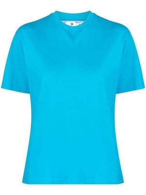 Off-White t-shirt à rayures Diag - Bleu