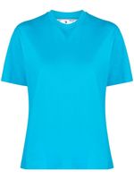 Off-White t-shirt à rayures Diag - Bleu
