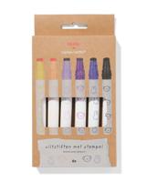 HEMA Nijntje Viltstifen Met Stempel - 6 Stuks