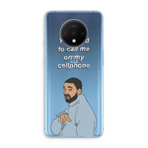 Hotline bling: OnePlus 7T Transparant Hoesje