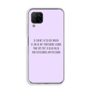 Regenboog: Huawei P40 Lite Transparant Hoesje