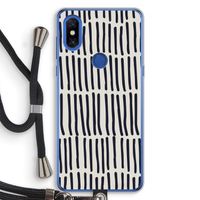 Moroccan stripes: Xiaomi Mi Mix 3 Transparant Hoesje met koord
