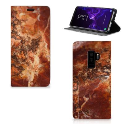 Samsung Galaxy S9 Plus | Standcase | Marmer Bruin