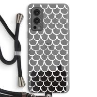 Dakpannetjes: OnePlus Nord 2 5G Transparant Hoesje met koord