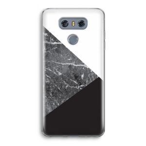 Combinatie marmer: LG G6 Transparant Hoesje