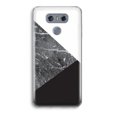 Combinatie marmer: LG G6 Transparant Hoesje
