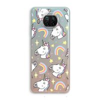 Rainbow Unicorn: Xiaomi Mi 10T Lite 5G Transparant Hoesje