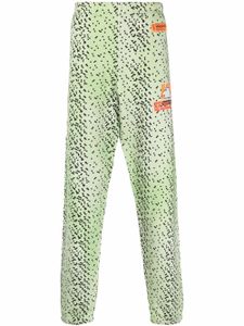 Heron Preston pantalon de jogging à motif abstrait - Vert