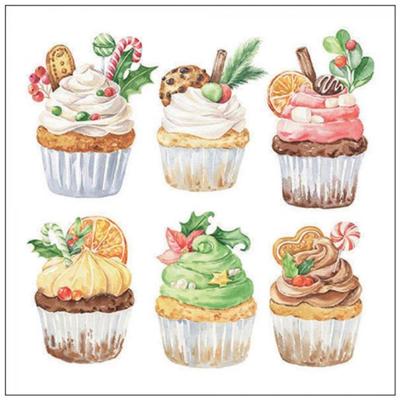 Ambiente servetten 33cm sweet christmas