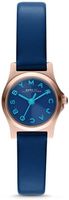 Horlogeband Marc by Marc Jacobs MBM1327 Leder Blauw 10mm