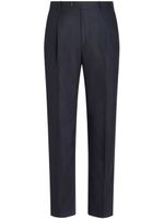 ETRO pinstriped wool trousers - Bleu - thumbnail