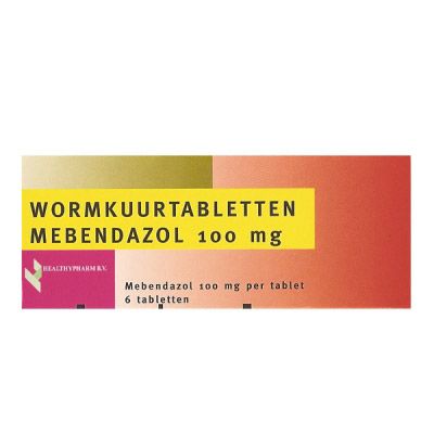 Wormkuurtabletten htp  mebendazol 100 mg
