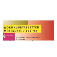Wormkuurtabletten htp  mebendazol 100 mg - thumbnail