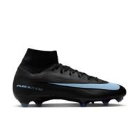 Nike Zoom Mercurial Superfly 10 Pro Gras Voetbalschoenen (FG) Zwart Lichtblauw