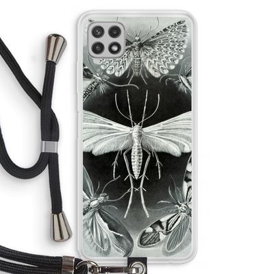 Haeckel Tineida: Samsung Galaxy A22 4G Transparant Hoesje met koord