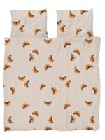 Snurk Croissants Beige dekbedovertrek