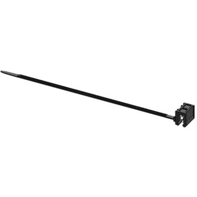 WKK ART005907 Kabelbinder 160 mm 3.60 mm Zwart Kabelbundeling zijmontage, Hittegestabiliseerd, Weerbestendig 1 stuk(s)