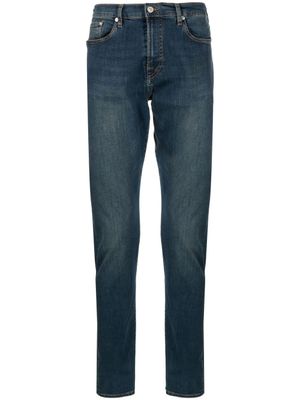 PS Paul Smith jean slim à taille mi-haute - Bleu