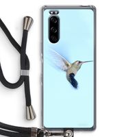 Kolibri: Sony Xperia 5 Transparant Hoesje met koord