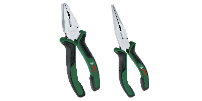 Bosch Groen Tangenset 2-stuks | Combinatietang en punttang - 1600A0275H