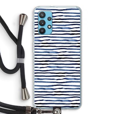 Verrassende lijnen: Samsung Galaxy A32 4G Transparant Hoesje met koord