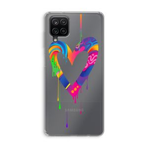 Melts My Heart: Samsung Galaxy A12 Transparant Hoesje