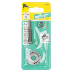 Wolfcraft 2116000 Spandoorn Diameter 10 mm Schacht-Ø 6 mm 1 stuk(s)