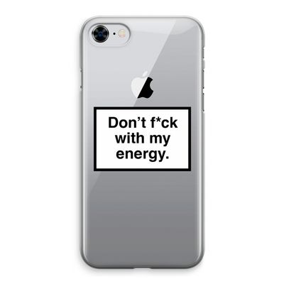 My energy: iPhone 8 Transparant Hoesje