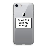 My energy: iPhone 8 Transparant Hoesje