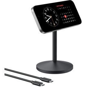 Anker MagGo Hoofdtelefoons, Headset, Smartphone, Smartwatch Zwart USB Draadloos opladen Snel opladen