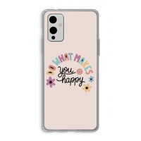 Happy days: OnePlus 9 Transparant Hoesje