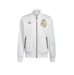 Real Madrid Bomber Jacket Senior Wit - Maat S - Kleur: Wit | Soccerfanshop