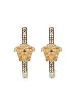 Versace boucles d'oreilles serties de cristaux à logo Medusa - thumbnail