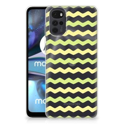 Motorola Moto G22 | TPU bumper | Waves Yellow