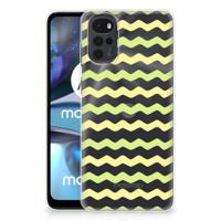 Motorola Moto G22 | TPU bumper | Waves Yellow